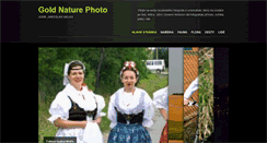 Desktop Screenshot of goldnaturephoto.cz