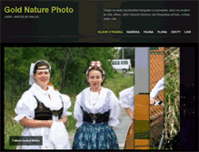 Tablet Screenshot of goldnaturephoto.cz